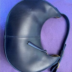 Portland Leather Cowboy Blue Shoulder Bag